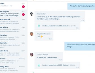 Brabbler veröffentlicht Windows-Messenger von „ginlo @work“