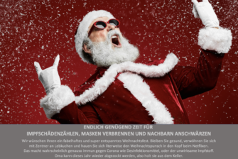 Wir wünschen allen Lesern fröhliche Weihnachten und einen guten Rutsch ins neue Jahr