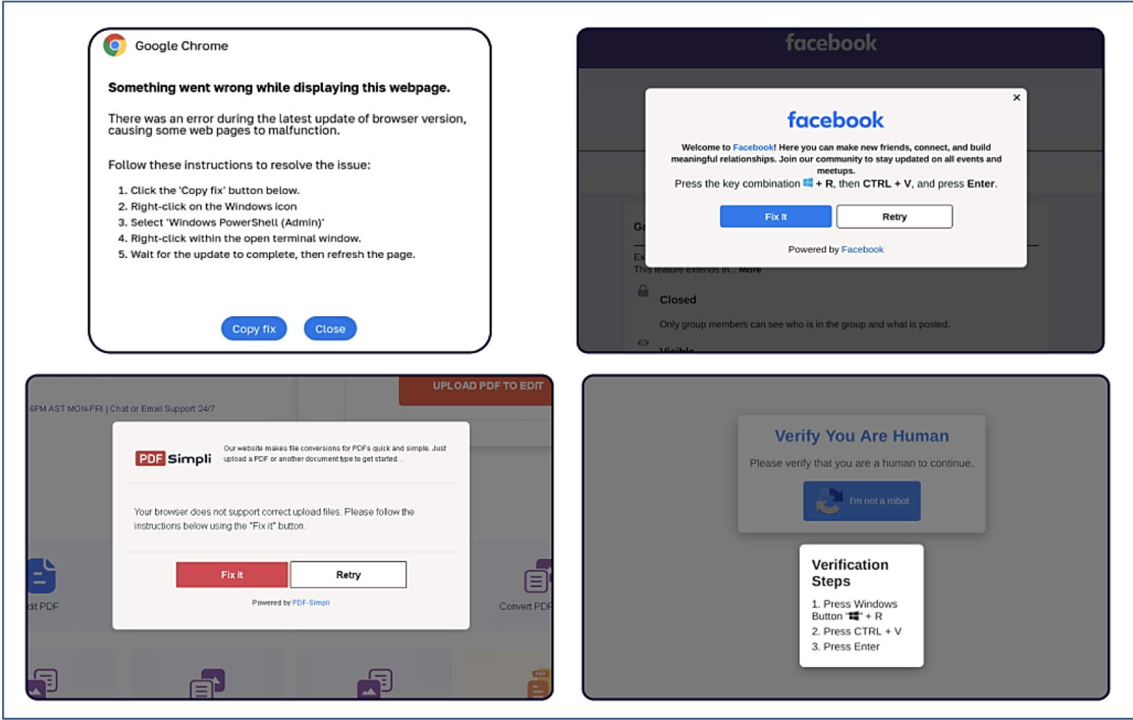Logpoint warnt vor Social Engineering-Kampagne ClickFix - SECTANK