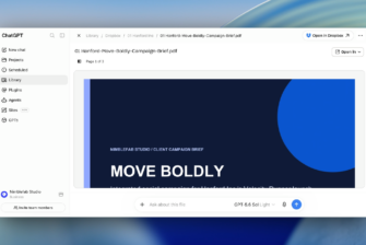 Dropbox macht Projektwissen direkt in ChatGPT verfügbar